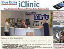 Tablet Screenshot of blueridgeiclinic.com